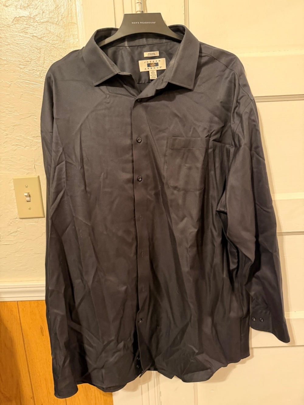 Joseph abboud Men's Dark Navy Dress Shirt